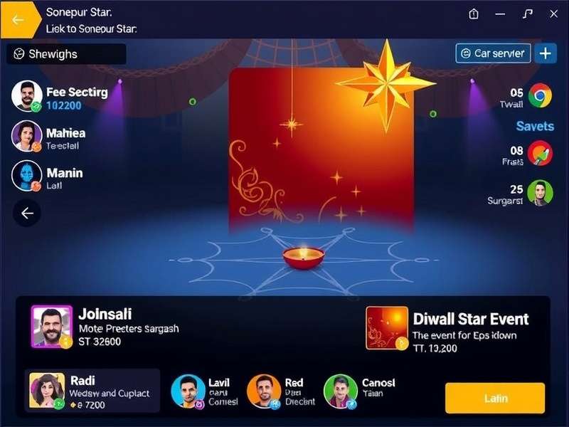 Sonepur Star Diwali special event interface